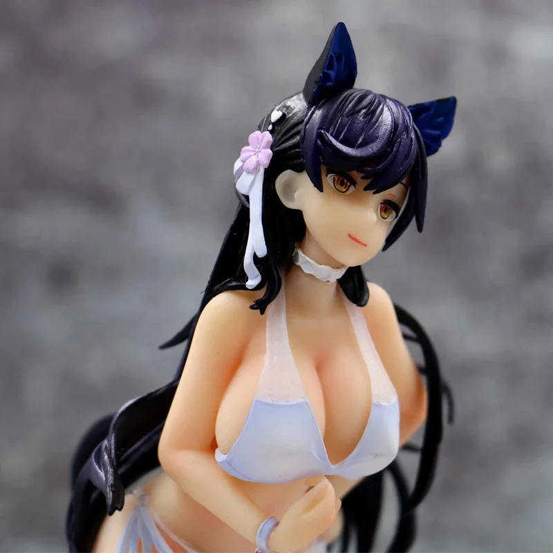 19cm Game Azur Lane IJN Atago Cat Ear Cute Sexy Girls Figure Model Toys Software and Hardware Japanese Anime Doll Toys