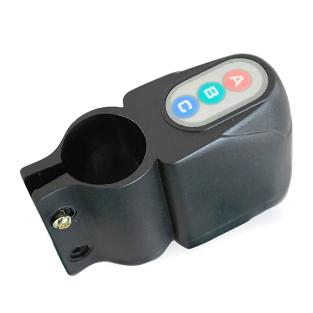 

Outdoor Wireless Alarm Bicycle Mountain Bike Anti Theft Device Prevent Loss Security Waterproof Black Anti-theft Device