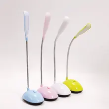 Dobrável portátil lâmpada de mesa led crianças proteção para os olhos estudante estudo leitura led lâmpada mesa alimentado por bateria