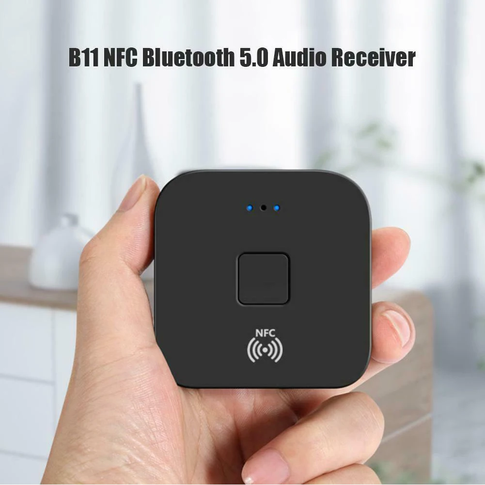 Домашний аудио адаптер для телефона беспроводной Bluetooth музыкальный приемник Aux NFC 2RCA портативный динамик USB стерео тв стабильный автомобильный