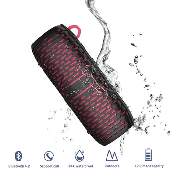

Bluetooth speaker Portable Wireless Loudspeakers For Phone Computer Stereo Music surround Waterproof Outdoor Speakers Box
