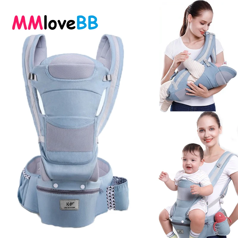 Дышащий эргономичный рюкзак кенгуру Портативный Младенческая детская переноска-Кенгуру Hipseat слинг кенгуру Обёрточная бумага