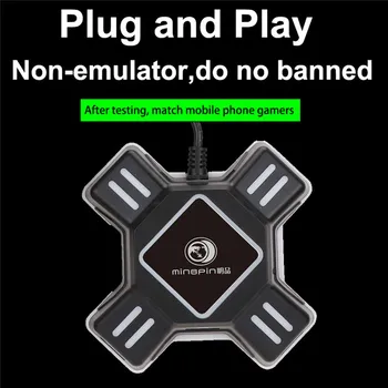 

Kmix Throne USB Extender Mouse Keyboard Converter Wireless Bluetooth Android IOS Mobile Phone Converter for PUBG Games