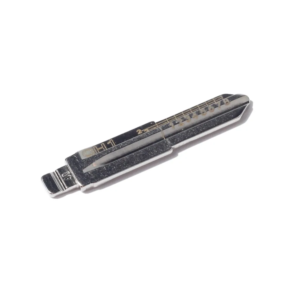 Гравированная линия Пустая шкала Uncut KD Key Blade для Chevrolet Captiva/Epica Lishi 2 в 1 locksminth Tool шт. 40