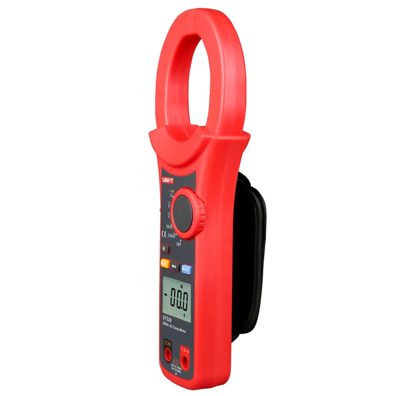 UNI-T UT220 2000A Digital Clamp Meter AC DC voltage AC current Resistance tester Diode test Auto range Data hold Multimeter