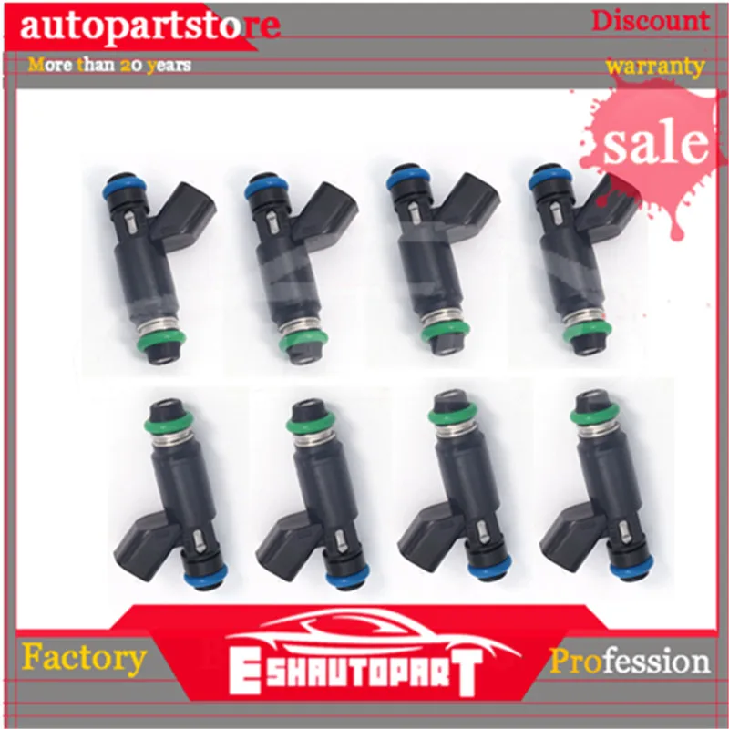 8 шт. Топливная форсунка для 5.3L V8 25326903 FJ502 217-1626 217-1517 4G1686 238885 63884 12580426 M1075 M908