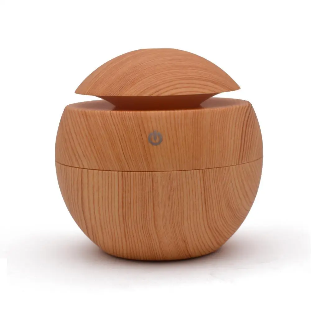 

GloryStar Silent Wood Grain 7 Colors Change Ultrasonic Aroma Diffuser Air Humidifier