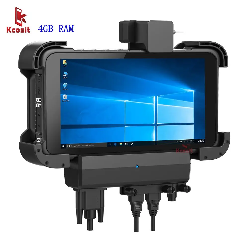Original K86 Windows 10 Tablet PC Rugged Computer Car Holder RS232 USB IP67 Robust Shockproof 1280x