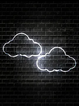 

White clouds Home custom neon Light sign for rooms neon light yezzy neon lamp luces coffee Light letrero letrero led