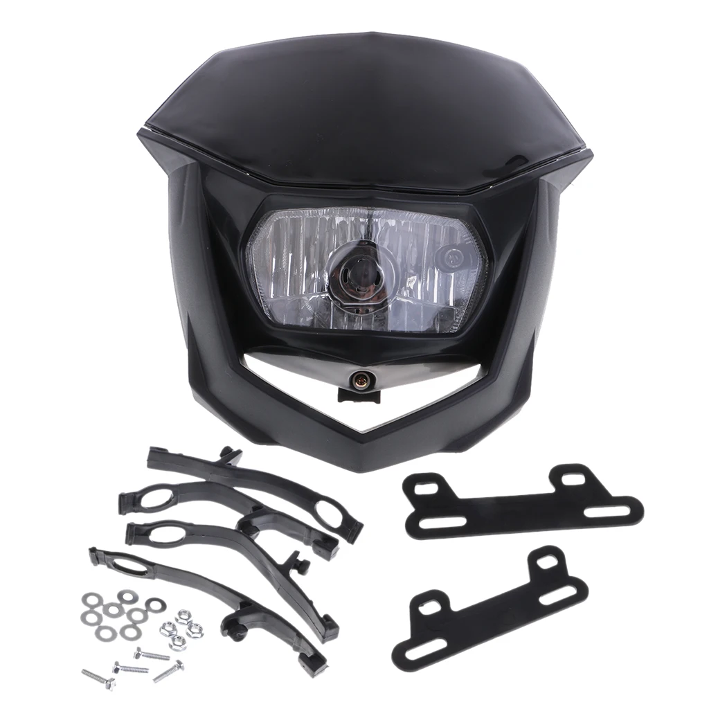 Universal Dual Sport Motorcycles Universal Headlight Fairing Kit for Dirt Bike Dual Sport for KTM Honda CRF XLR CRE XRM Offroad 