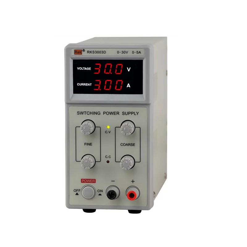 Rek RKS3003D импульсный источник питания постоянного тока 30 V, 3A мини импульсный небольшой источник питания
