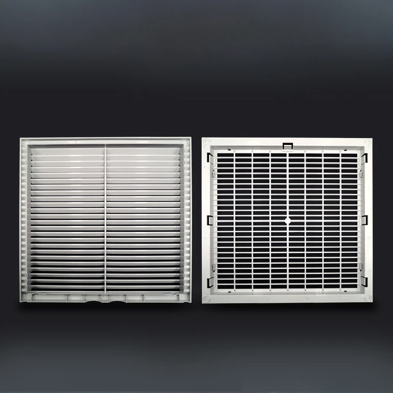 323*323mm Cabinet Ventilation Filter, Set Shutters Cover, Fan Grille Louvers Blower,Exhaust Fan Filter for 22082 fan FK6626.300
