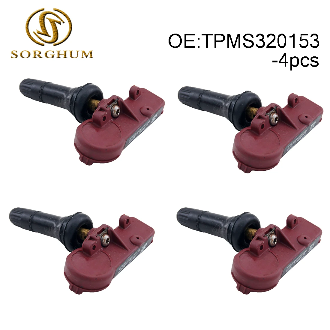 

Датчик давления в шинах TPMS 320153, 4 шт., 315 МГц, TPMS подходит для BUICK, CADILLAC, CHEVY, GMC 2010-2013
