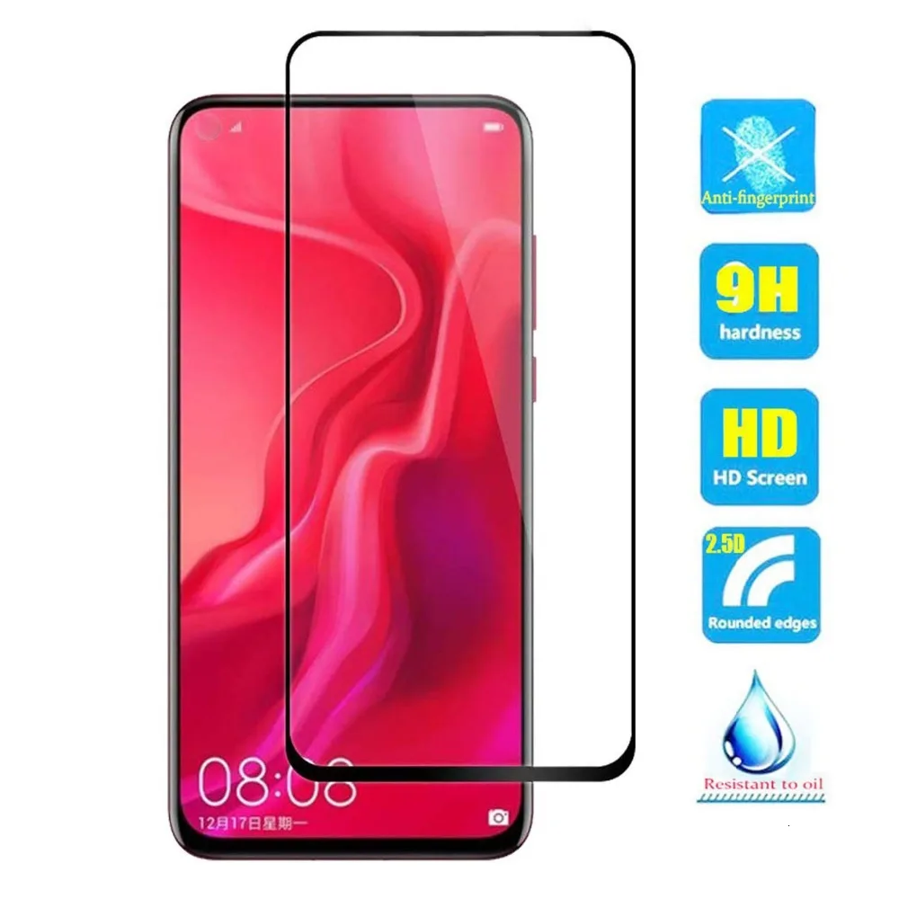 Lucu Vakker 5D Полное покрытие экрана протектор для HuaWei P Smart Z 9H закаленное стекло
