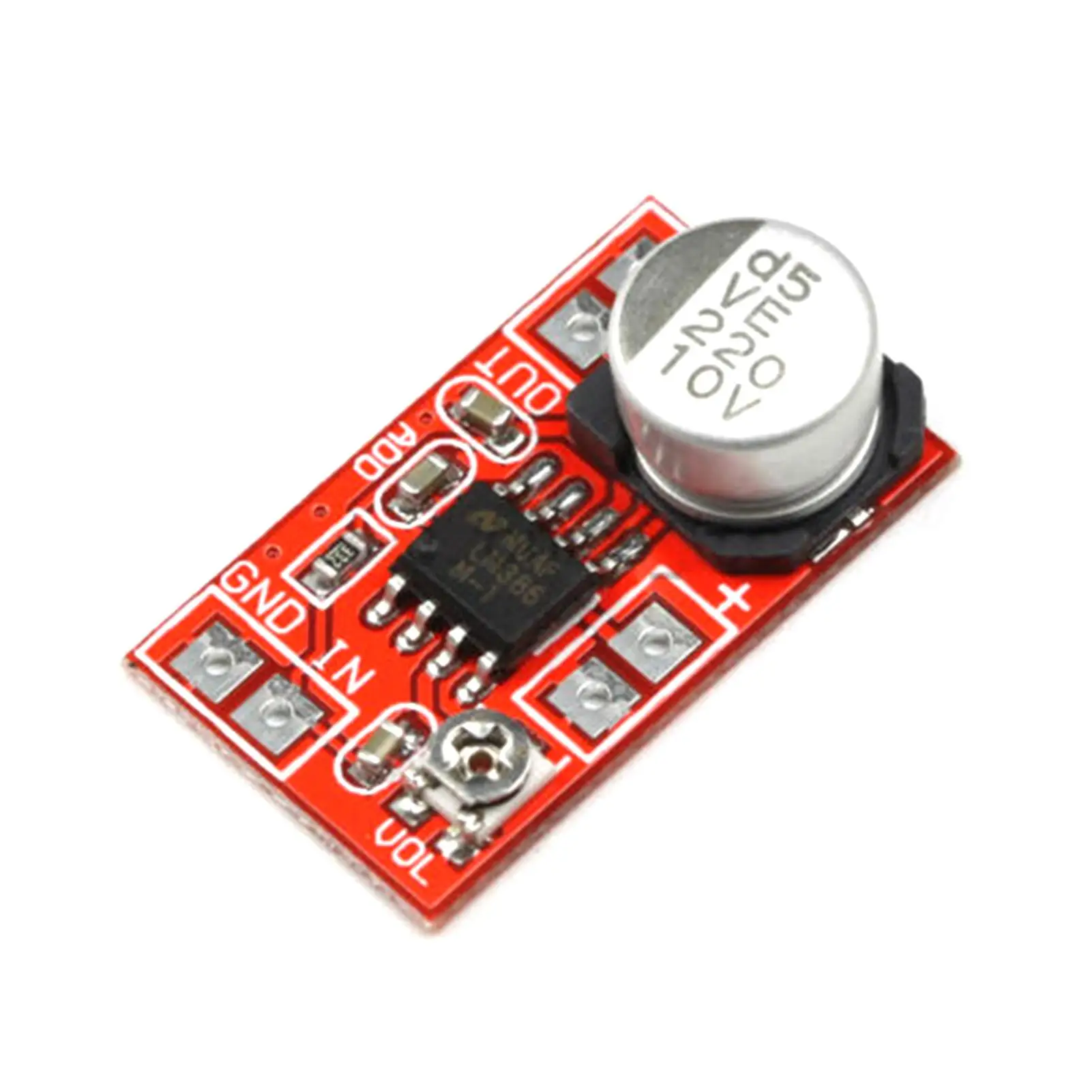 

DC 5V-12V Micro Electret Amplifier MIC Condenser Mini Microphone Amplifier Board High Performance Durable Electret Amplifier