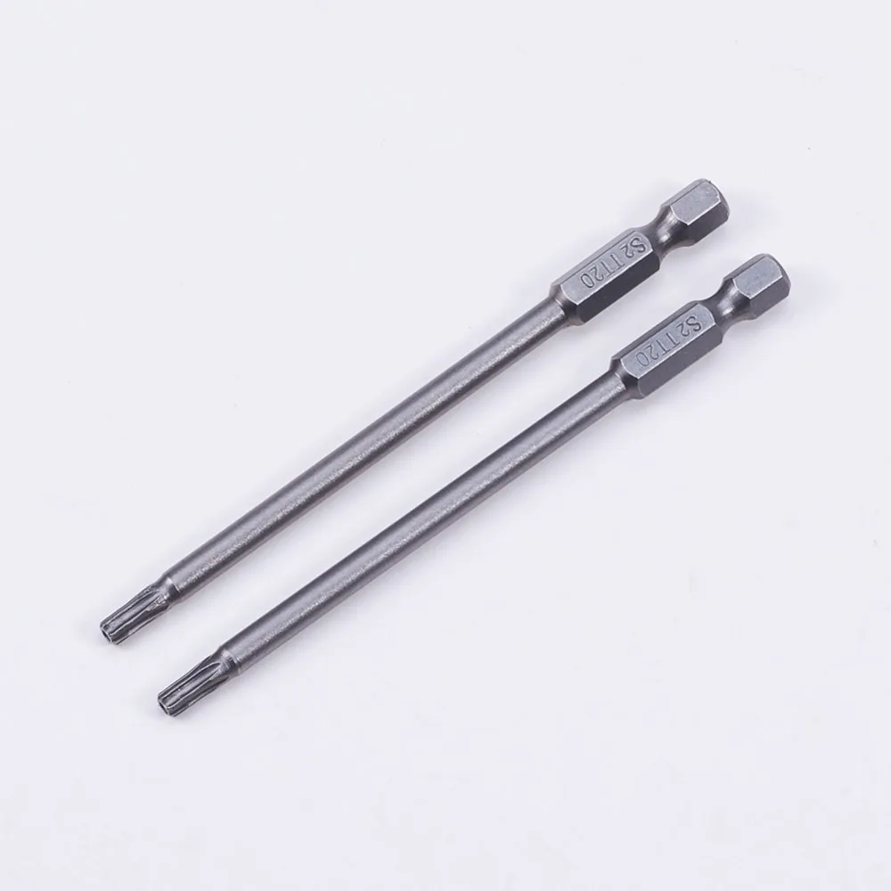 Utoolmart 2/5 шт. отвертка бит S2 100/150 мм Длина 1/4 ''шестигранным хвостовиком Магнитная отвертка бит T8 T10 T15 T20 T25 T27 T30