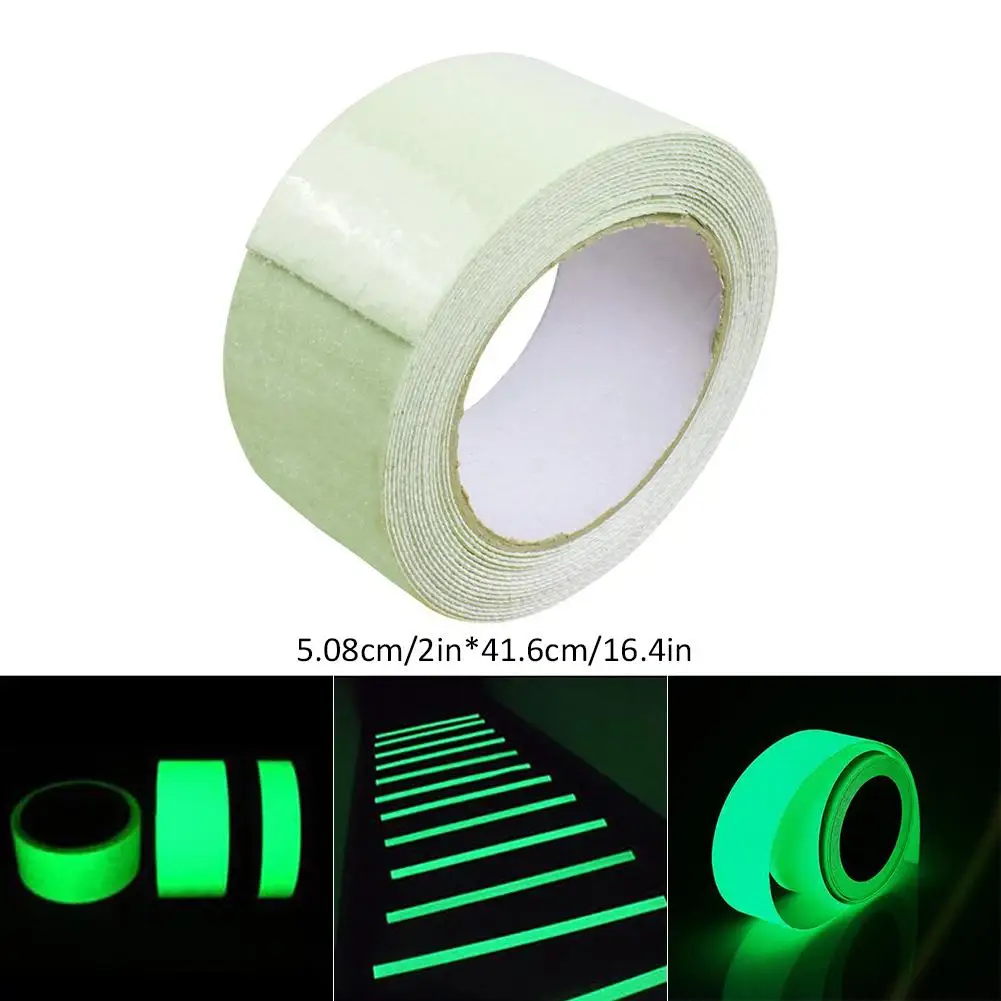 Luminous Tape Stairs Guide Self-illuminating Warning Tape Multifunctional Self-adhesive Tape Home Decor Used On Floors Stair