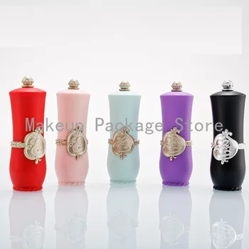 

1/3/5pcs Empty 12.1mm Lipstick Tube Red/Pink/Green/Purple/Black Lip rouge/balm Pipe Shell Cosmetic Refillable Container