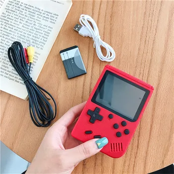 

Portable Mini Handheld Game Console 8-Bit 3.0 Inch Color LCD Kids Color Video Game Player Built-in 500 games for Child Nostalgic