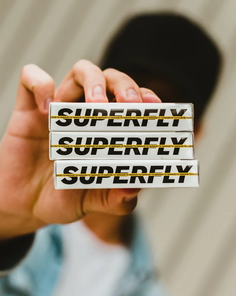 Hui qi Poker Superfly Stardust Super Fly V2 Dreamy Import коллекция в форме цветка игральные карты