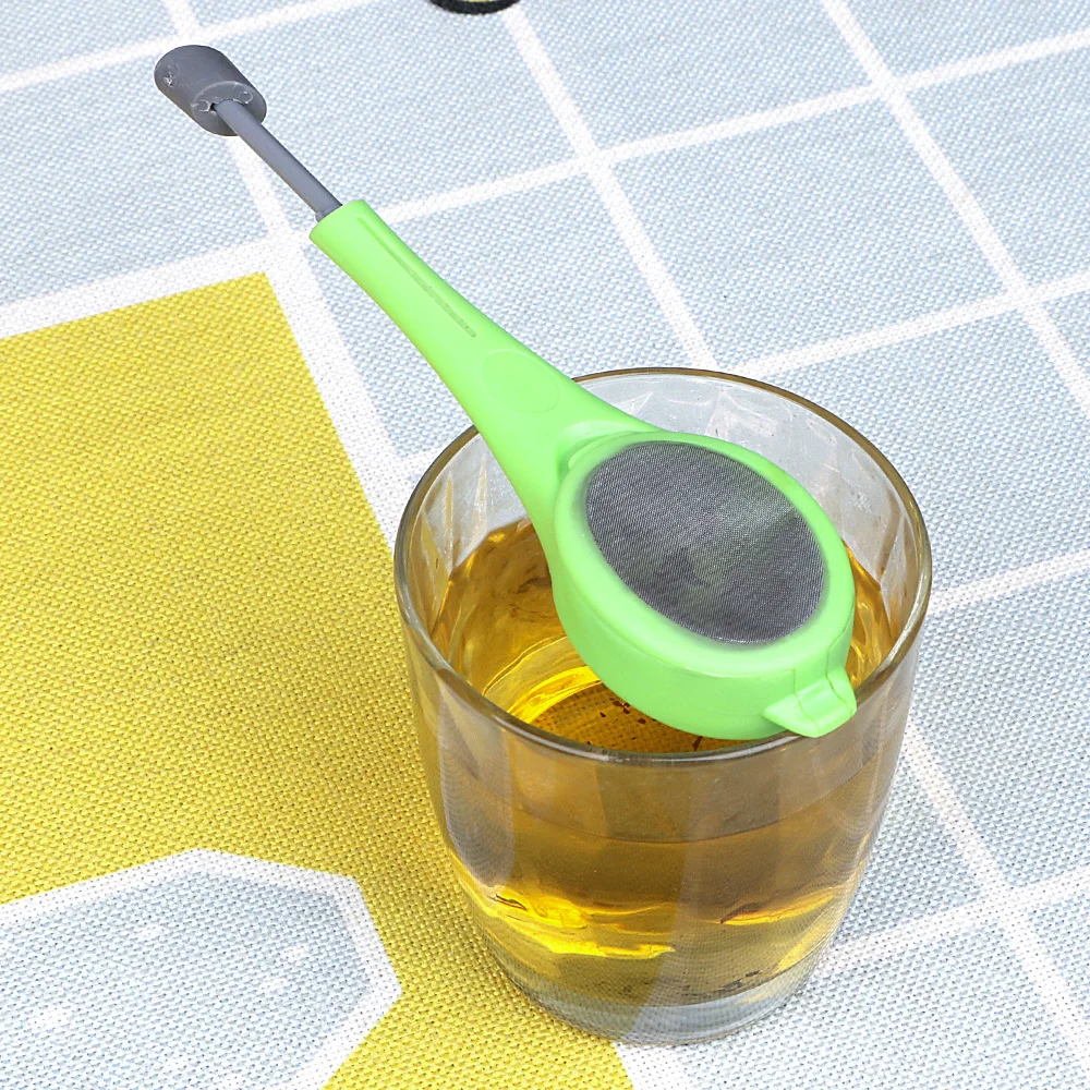 

NICEYARD Tea Infuser Plastic Measure Swirl Steep Star Press Built-in plunger Coffee & Tea Strainer Reusable Tea bag