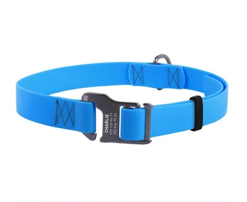 

COLLAR Collar waterproof Dog Blue 25 mm 35 - 70 cm Collar WauDog Waterproof