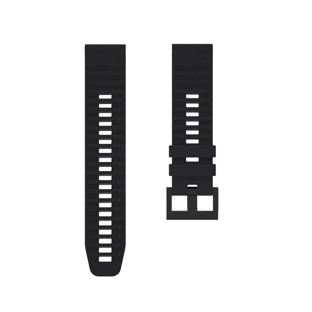 Ouhaobin Silicone Watchband 22mm For Garmin Fenix 6 Watch Quick Release Wrist Strap Bracelet Band Strap 1014#2