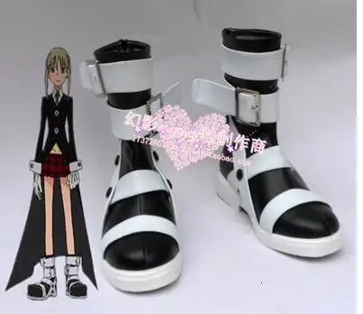 Аниме Soul Eater Maka Albarn обувь для косплея черные Необычные ботинки изготовленные под заказ