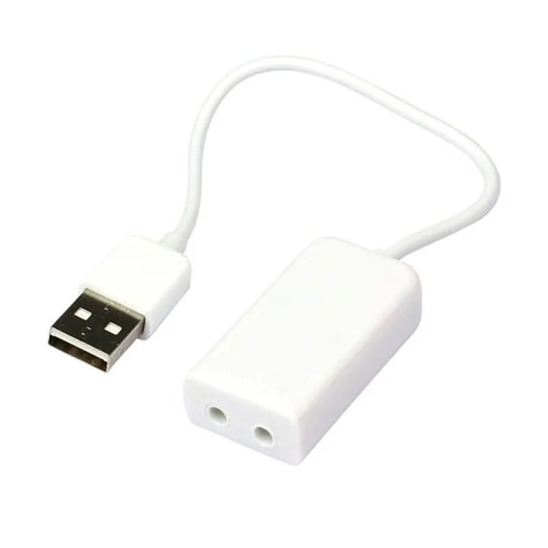USB звуковая карта Virtual 7,1 3D внешняя звуковая карта USB к разъему 3,5 мм наушники Micphone Звуковая карта для ПК ноутбука