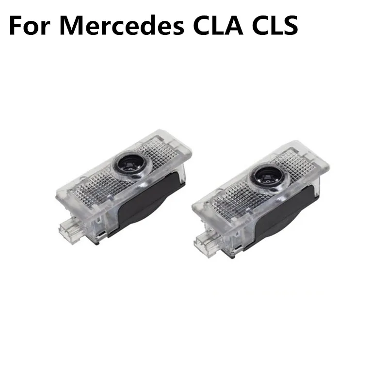 2 шт. для Mercedes Benz CLA CLS C218 W218 A207 C207 C117 AMG светодиодный двери автомобиля Добро