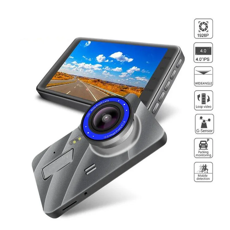 Gravity Sensing Tachograph Parking Surveillance Car Black Box Multilingual Car Mounted Monitor High-definition cardvr