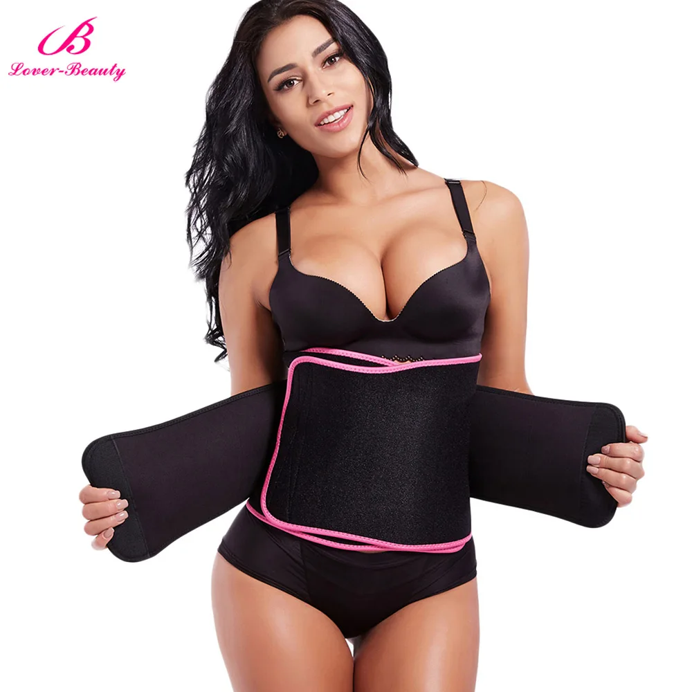 

Lover Beauty Women Body Shaper Thermo Neoprene Slimming Waist Belt Sauna Sweat Waist Trainer Corset Weight Loss Trimmer Belt