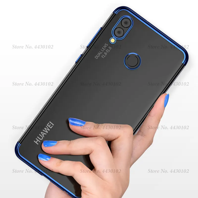Мягкий силиконовый чехол для HUAWEI Nova 4 3i 3 P20 P30 Pro Lite Коврики 20 10 прозрачная P Smart рlus Honor 8C 8Xlite Тонкий чехол для телефона