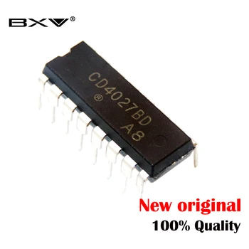 

10PCS CD4027 CD4027BE CD4027BD DIP-16 DIP IC new and original