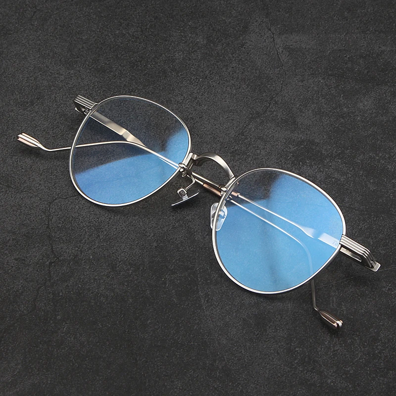 

2020 New Titanium Eyeglasses Frame Men Women Myopia Prescription Optical Glasses Frame Korea Vintage Luxury Brand Eyewear