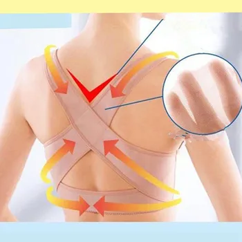 

1PCS New Therapy Correction Posture Back Shoulder Posture Corrector Back Support Brace Belt Adjustable Strap Bone Care