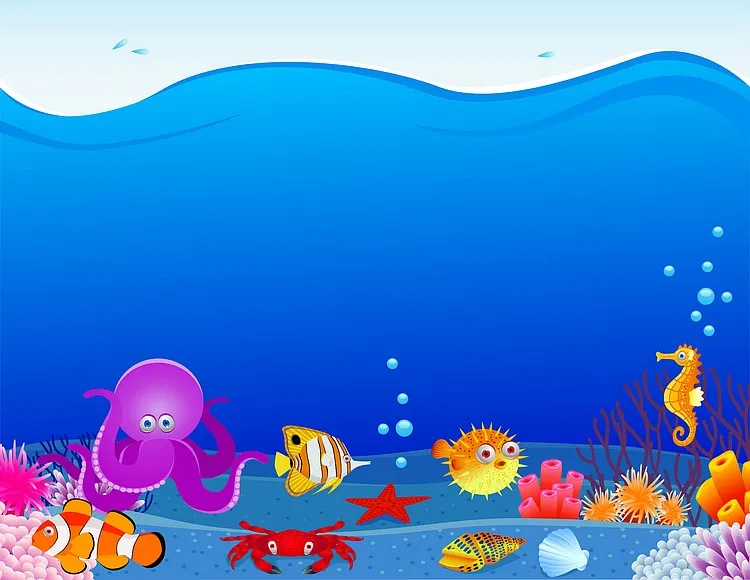 海底世界背景图片素材免费下载 图片编号qdxeaawg Pngbag素材网