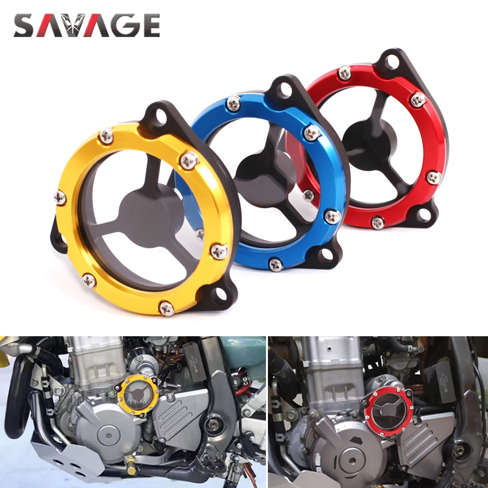 Cnc Starter Idle Gear Cover For Suzuki Drz 400/e/s/sm Drz400sm Drz400s