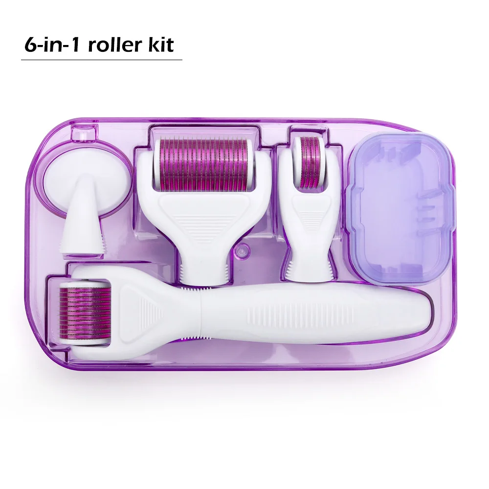 Kit Derma Roller para Rosto e Corpo,