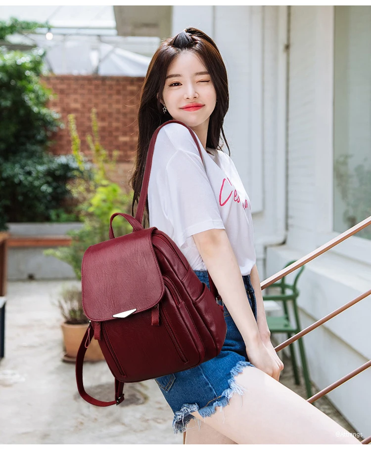 Классические кожаные рюкзаки и модные рюкзаки