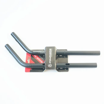 

FOURIERS Bicycle Rest handlebar Extensions Bar For Road Aero Position Clip On Triathlon Bars 40/50°