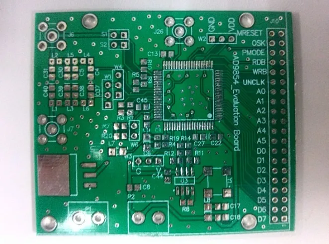 AD9854 макетная плата модуль оценочная PCB пустая AD9854ASQ|Замыкатели| |