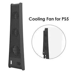 Image 3 - PS5ためのusbクーラーと3冷却ファンプレイステーション5/5デジタル版ゲームコンソールクーラーゲームコンソールアクセサリー