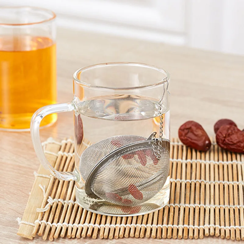 1 шт. чай заварка из нержавеющей стали сферическая сетка ситечко для чая кофе