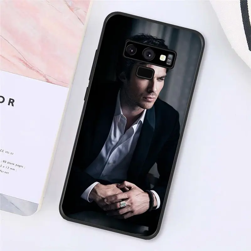 Babaite Дневники вампира Ян сомерхалдер чехол для телефона samsung Galaxy A50 Note9 8 7 5 10 Pro J5 J6 Prime J7 DUO