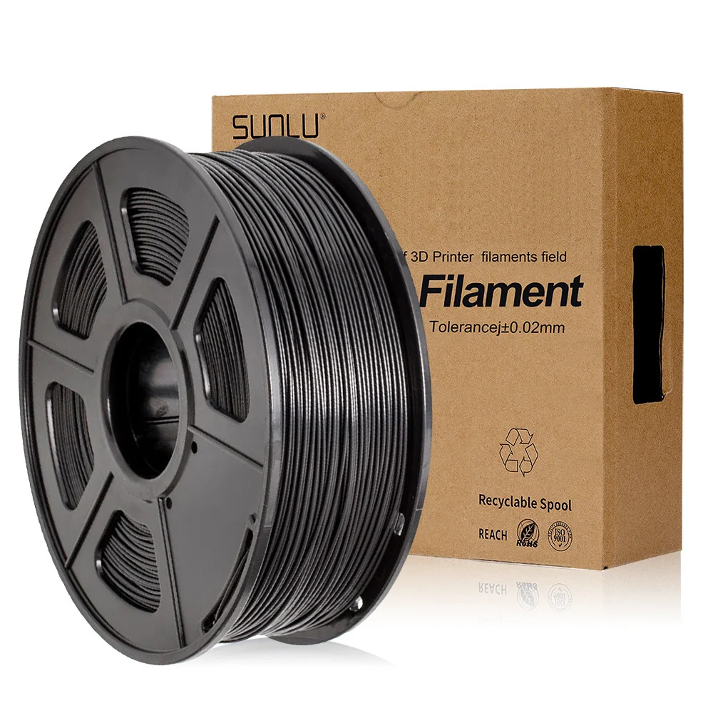 petg transparent SUNLU 3D Printer Filament 1.75mm 1KG 3D Printing PLA Environmental Protection Material Light Gold Orange Blue Green Purple Cyan sunlu filament