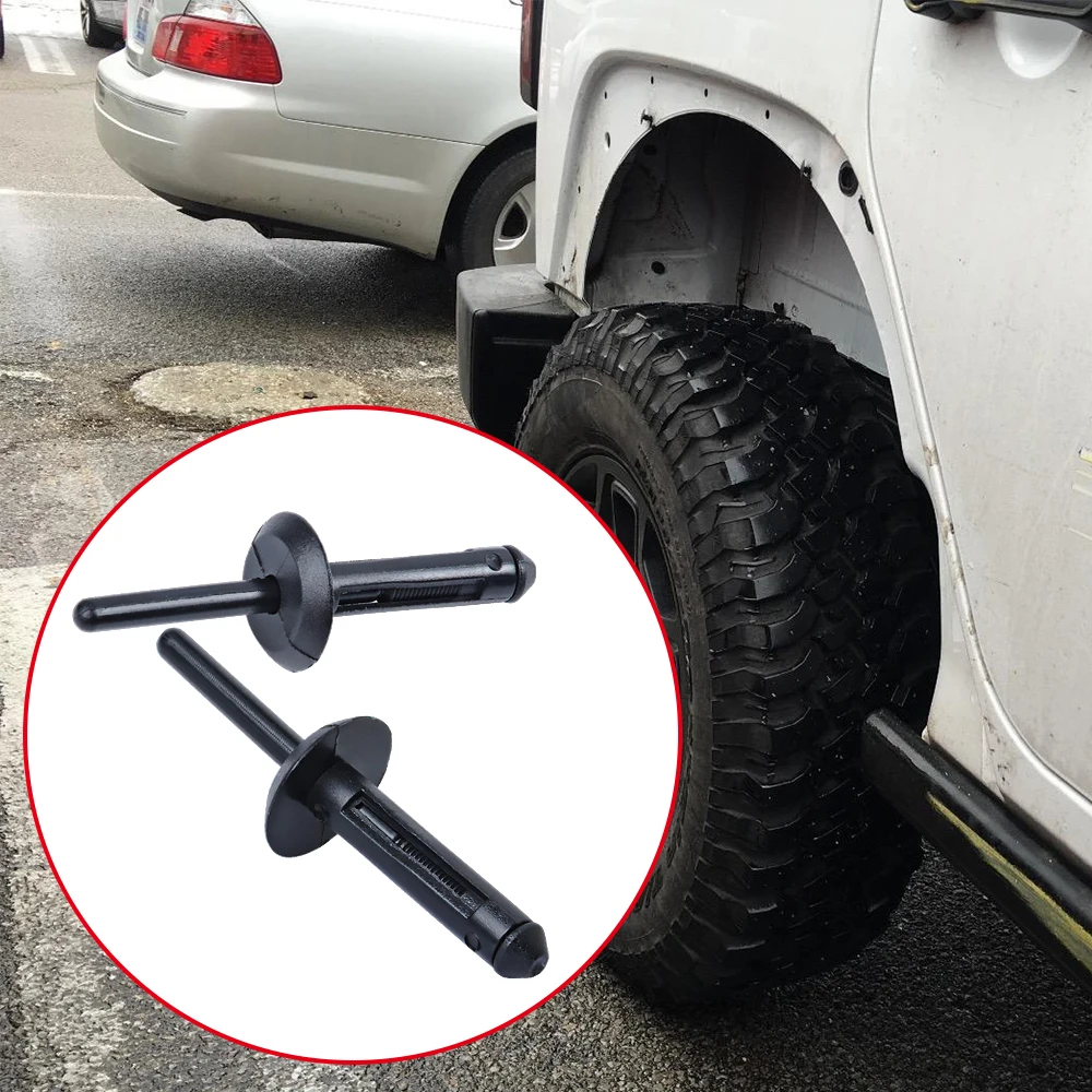 Oge100шт пластиковые заклепки зажим для Jeep Wrangler 07-15 Chrysler 300 99-10 Dodge Avenger 08-14 нейлоновая застежка