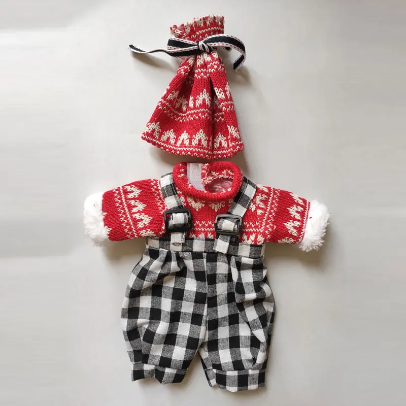 Кукольный свитер, 30 см, милый костюм для новорожденных, одежда и шляпа для детей, подарки, аксессуары для кукол - Цвет: 2