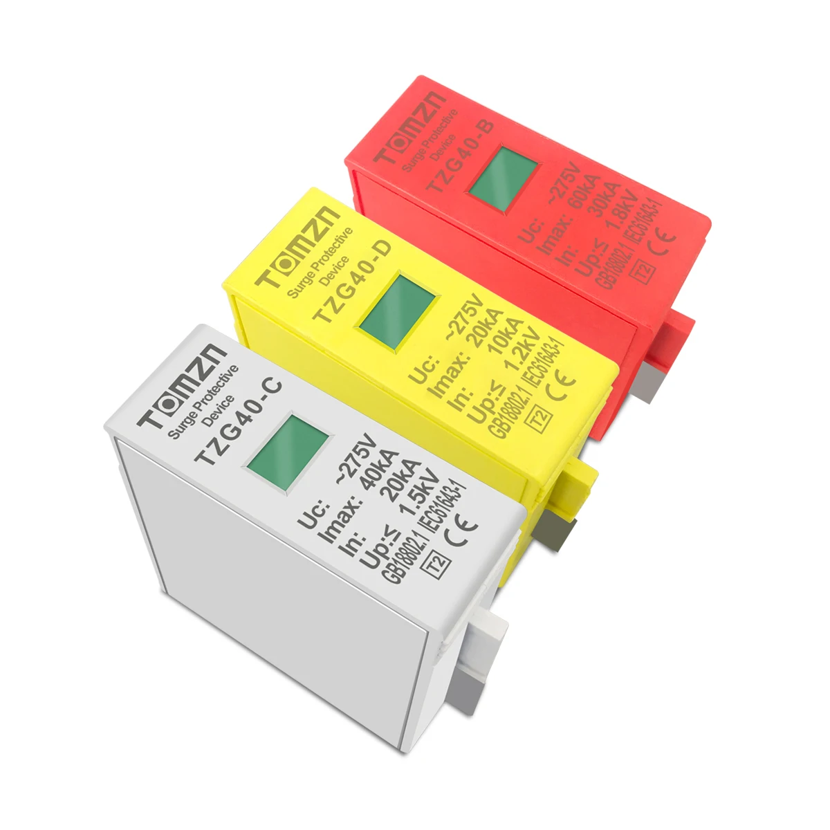 Replaceable replacement cartridge inserts for AC SPD 275V replaceable cartridge