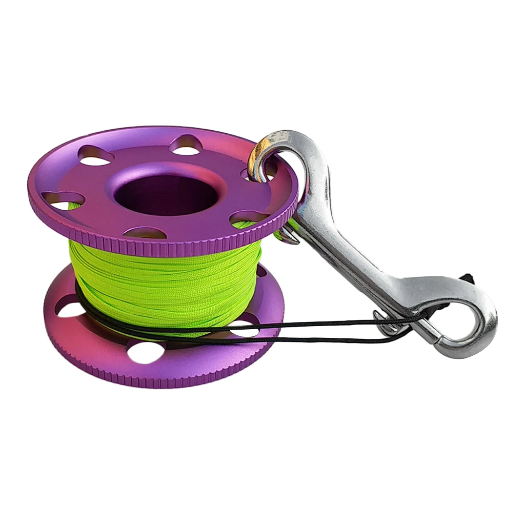 

Scuba Diving Finger Reel Spool 30m Line Bolt - Compact, Portable & Durable